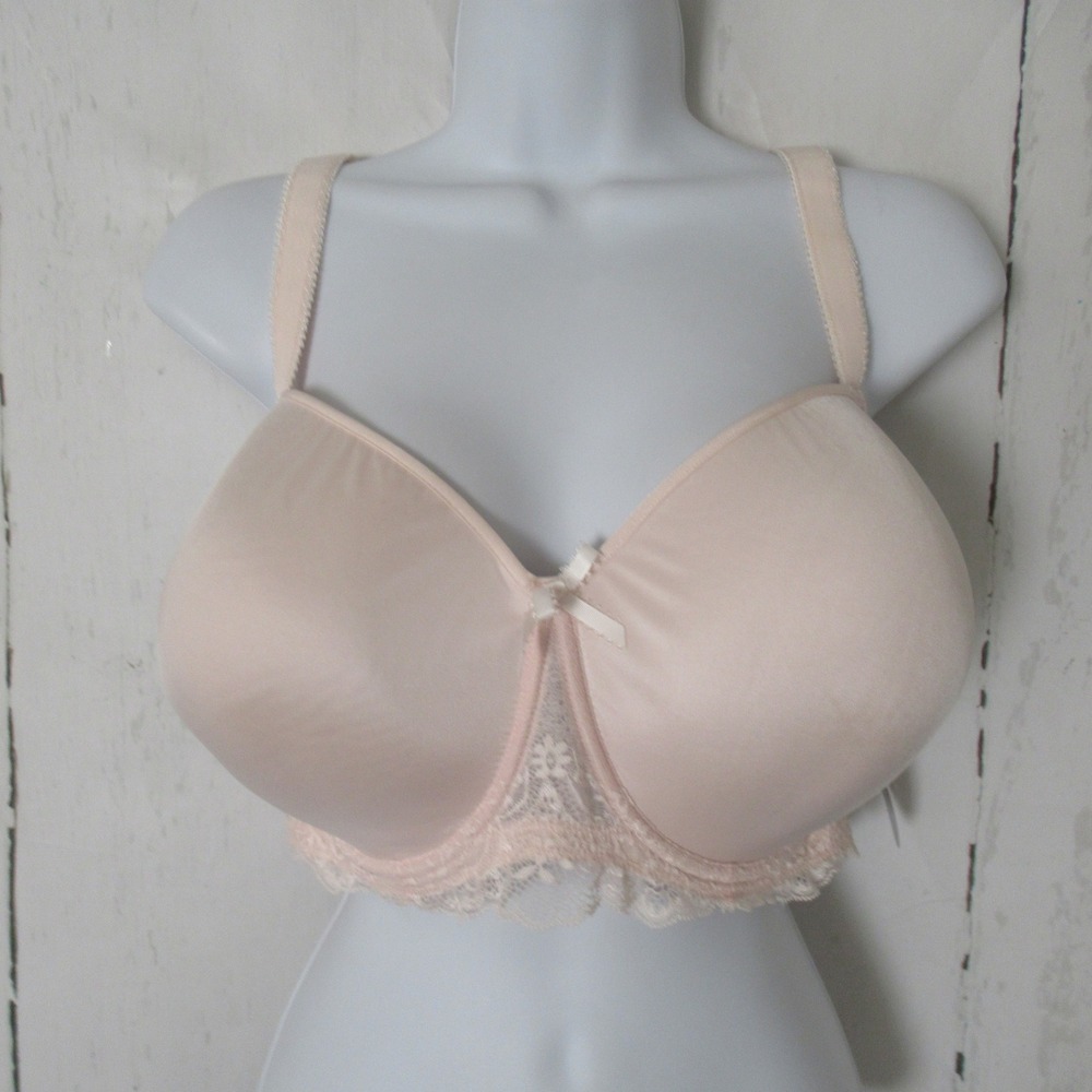 New Le Mystere Bra 38G Pink Dream Luxe Tisha T Shirt Smoothing Padded Underwire